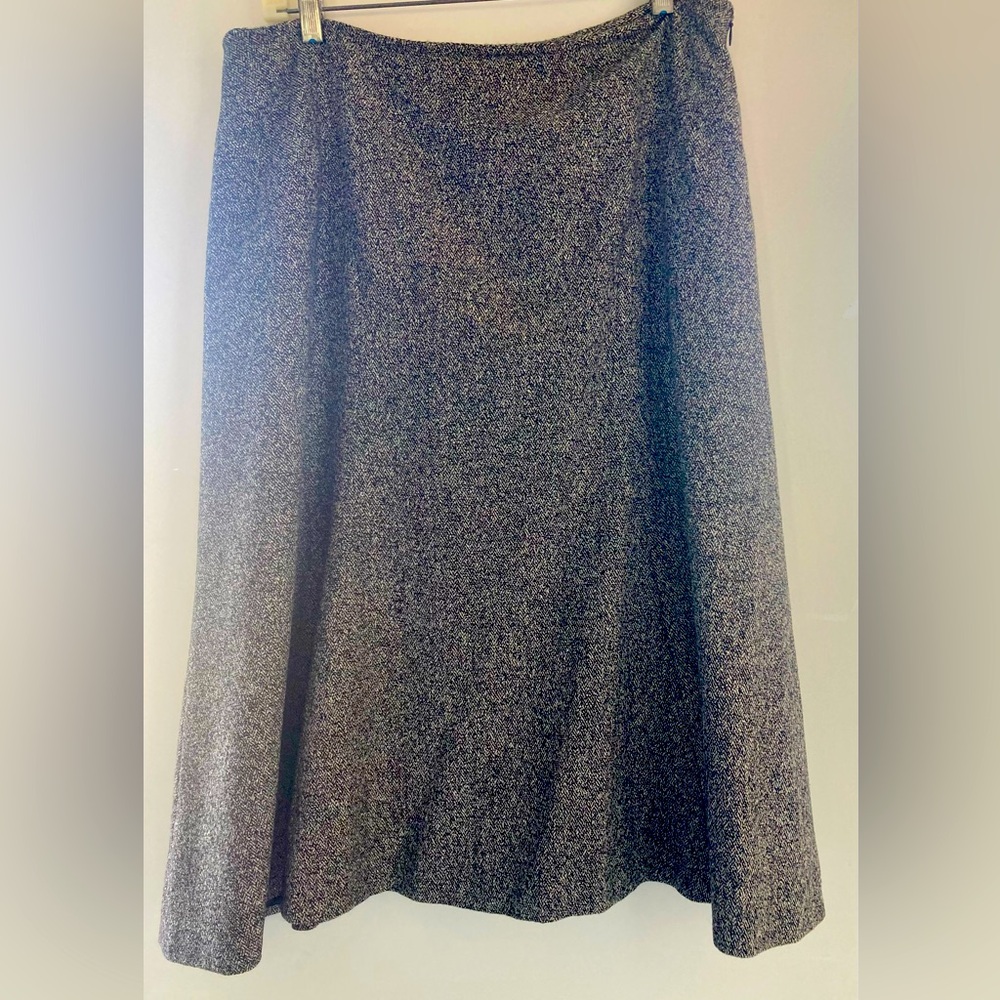 Talbots tweed skirt